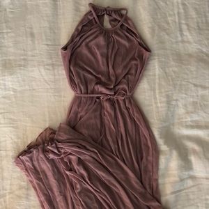 Mauve formal gown